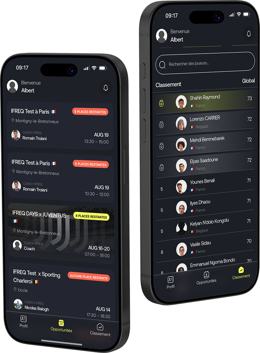 Mockup iPhone, écran app